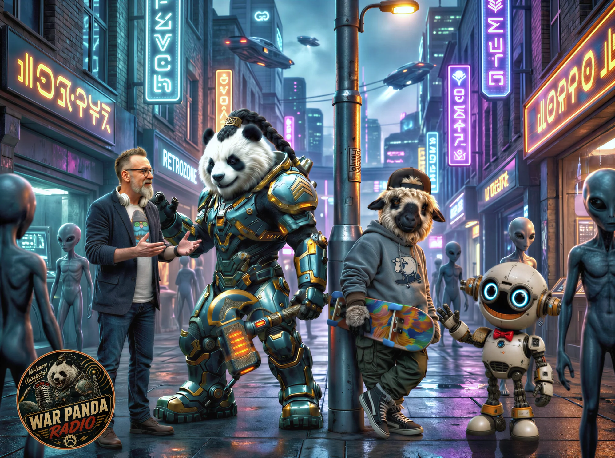 Coming in episode 9 Mc Wordy get upgraded and we meet LambNIX